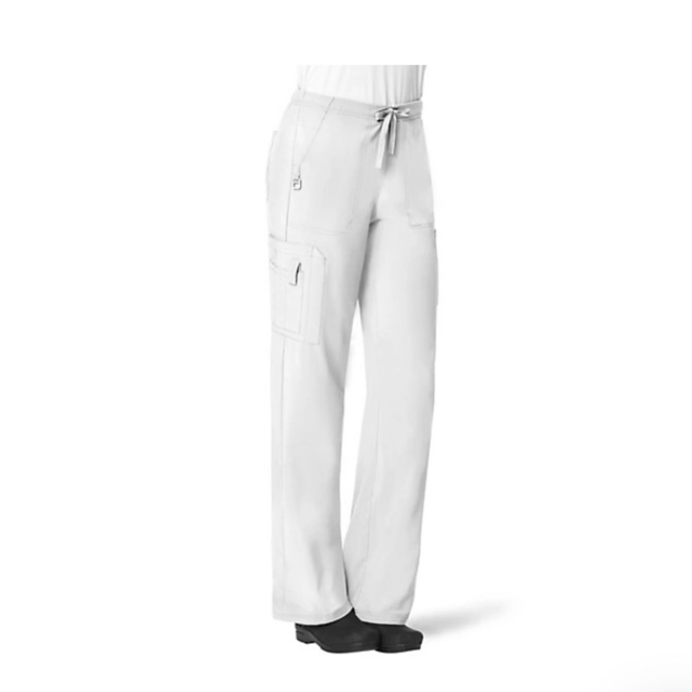 Carhartt Women's Rugged Flex Cross-Flex Mid-Rise Bootcut Cargo Scrub Pants